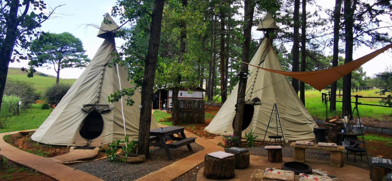 Nguni Moon Tepee Camp Hotel Underberg Eksteriør billede